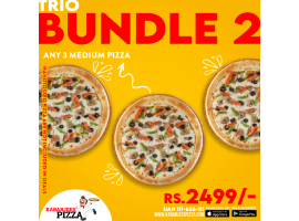 Kababjees Pizza Trio Bundle 2 For Rs.2499/-image-1103